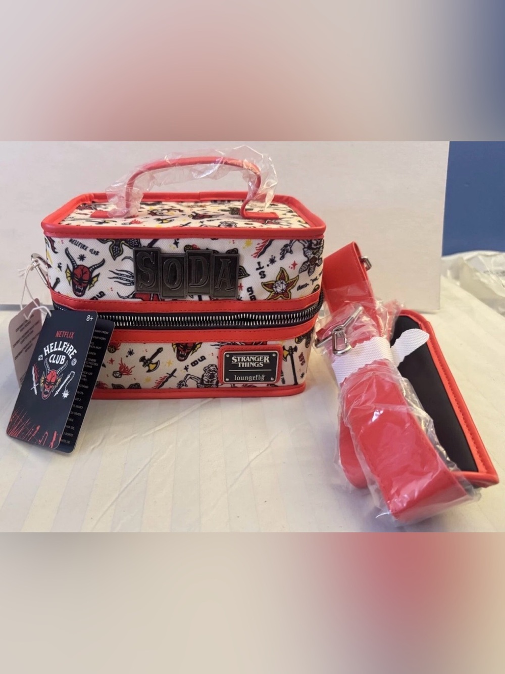 Loungefly x Stranger Things Soda Pop lunch box ONLY